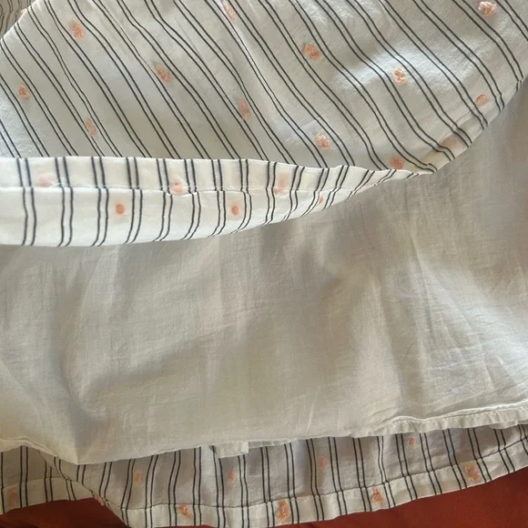 Loft cotton summer midi dress in striped pattern - Picture 5 of 6